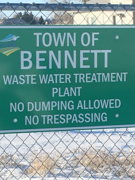 Town of Bennett – Wastewater Treatment Facility Slab